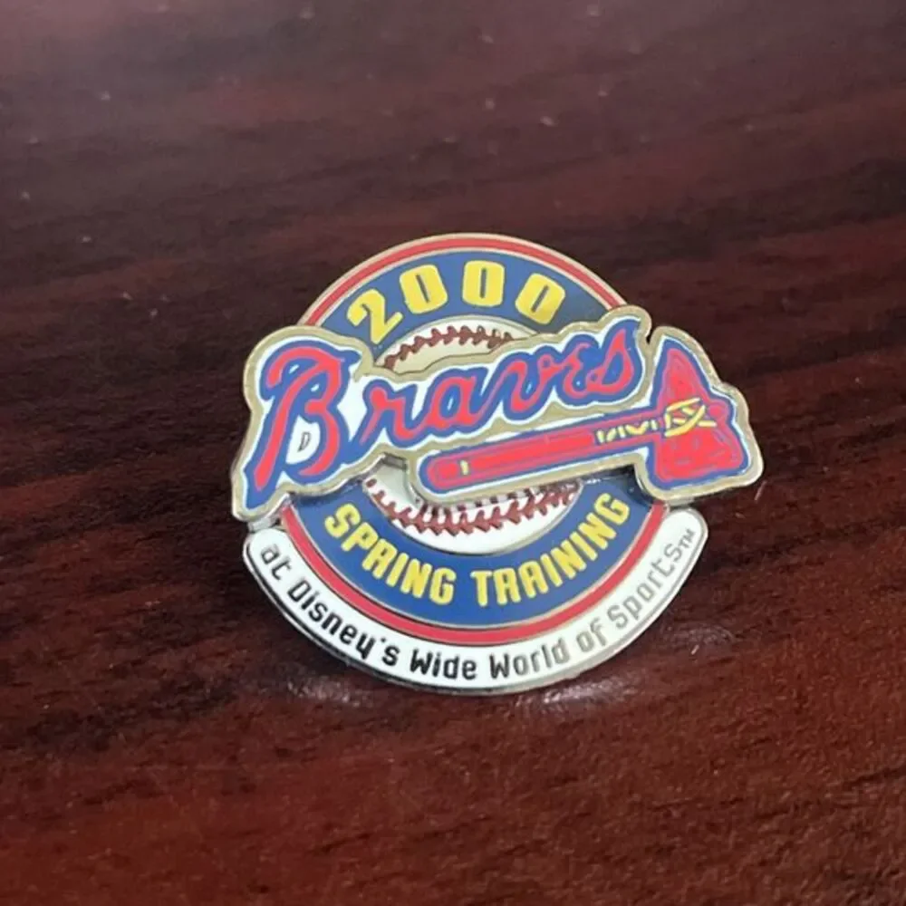 2000 Atlanta Braves Spring Training‎ Disney's Wide World Of Sports Lapel Hat Pin